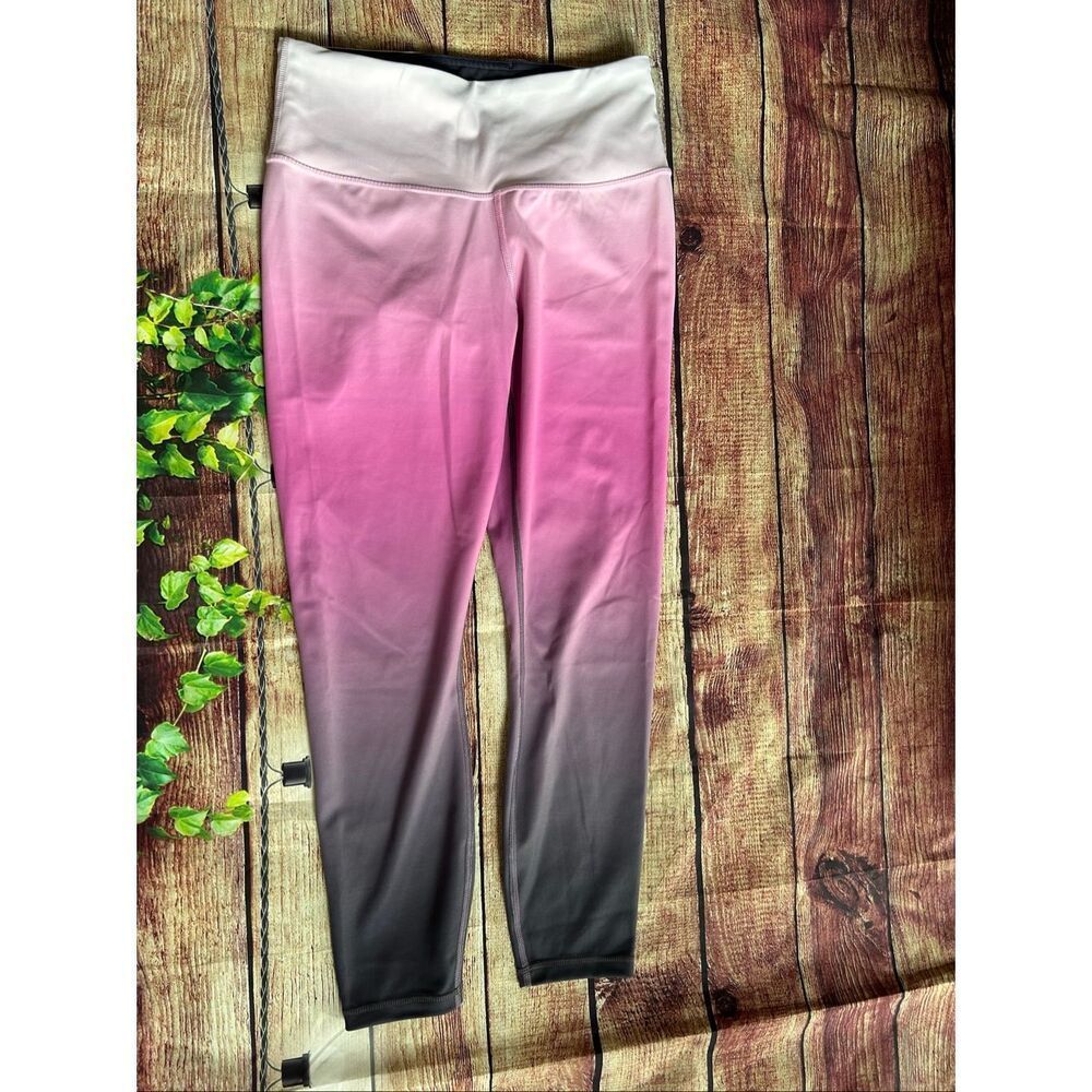 Athleta Ombré Spring Night 7/8 Leggings Elation Pink Size Small